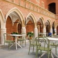 thumbnail image 2 of Compamia Victor XL Resin Outdoor Arm Chair Olive Green, Set of 2, 2 of 7