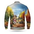 thumbnail image 2 of Goodbye Summer Miniature American Shepherd Hello Fall Time for School All Over Print 3D Baseball Jacket MAS Dog Lover Gifts Bomber Jacket Softball - 02014, 2 of 6