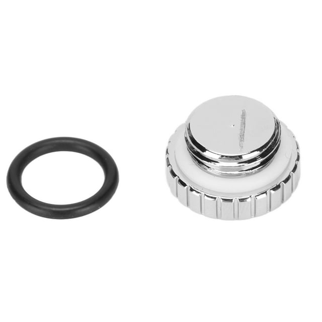 Water Stop Plug with Electroplating Processing, Stopper Fitting for Computer Water Cooling System - G1/4in Thread, Hand Screw