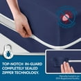 thumbnail image 2 of Guardmax Jersey Knitted King Zippered Mattress Encasement - Waterproof & Bed Bug Proof Mattress Protector - Comfortable, Soft, and Noiseless Zippered Bedding - Dust Mite Proof (78 x 80 x 12), 2 of 7