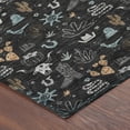 thumbnail image 3 of Addison Rugs Chantille Indoor/Outdoor Transitional Novelty Black Machine Washable Rectangle Rug, 10' x 14', 3 of 8