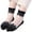 Clear, variant on PMVFHDE Women's Summer Casual Socks with Lace Panels, Sheer Short Socks, Breathable Socks for Women with a Fashionable See-Through Appearance Dark Gray,One Size