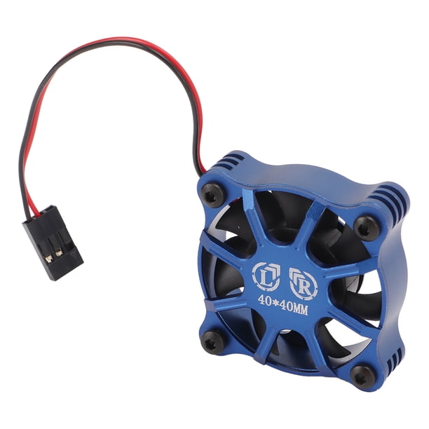 Ventilador De Refrigeración Para Motor RC 28000 RPM – Aluminio, Para Coches 1/8 Y 1/10, Reduce La Temperatura Del ESC
