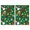 Green Christmas Santa, variant on 2 Pcs Funny Kitchen Towels,Green Christmas Santa and Snowman Pattern Microfiber Dish Towels,Kitchen Tea Towels,Kitchen Towel Set (18" X 26")