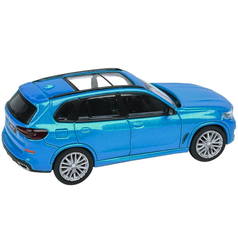 2018 BMW X5 G05 with Sunroof Atlantis Blue Metallic 1/64