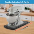 thumbnail image 4 of 1 PCS Coffee Maker Trays, Kitchen Caddy Sliding Coffee Tray Mat, 12'' Under Cabinet Appliance Coffee Maker Toaster Countertop Storage Moving Slider with Smooth Rolling Wheels, 4 of 4