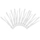 thumbnail image 5 of Sailing Bandas elásticas con hebilla ajustable, 200 unidades, cuerda elástica para coser (blanco), 5 of 10
