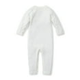 thumbnail image 3 of Hope & Henry Layette Soft White Cable Knit Sweater Romper, 3 of 4