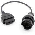 thumbnail image 2 of Cable conector adaptador de 38 pines a OBDII de 16 pines Paso de 3 pines para automóviles antiguos, cable de extensión OBD de alta calidad MB38pin a 16pinOBD2 Adaptador de diagnóstico para Mercedes Be, 2 of 5