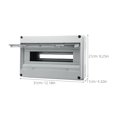 thumbnail image 2 of Minkissy Outdoor Electrical Box Weatherproof Plastic for Electrical Equipment 1Pack, 2 of 8
