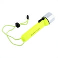 thumbnail image 1 of SHAR 180LM LED Waterproof Diving Flashlight Fluorescent Green Underwater Torch With Hand Strap, 1 of 10