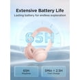 thumbnail image 4 of 1MORE Auriculares inalámbricos Bluetooth para niños - HQ20 SonoFlow Mini auriculares supraaurales, volumen seguro, tiempo de reproducción de 65 horas, plegables y cómodos, micrófono para llamadas, com, 4 of 5