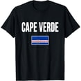 thumbnail image 2 of Cape Verde Cape Verdean Flag Cape Verde Souvenir T-Shirt, 2 of 3