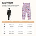 thumbnail image 4 of Lsque Fashionable Cats Print Women's Pajama Pants, Lounge Pant - Comfortable Home Wear,Elastic Waistband, Stylish Design-Large, 4 of 9