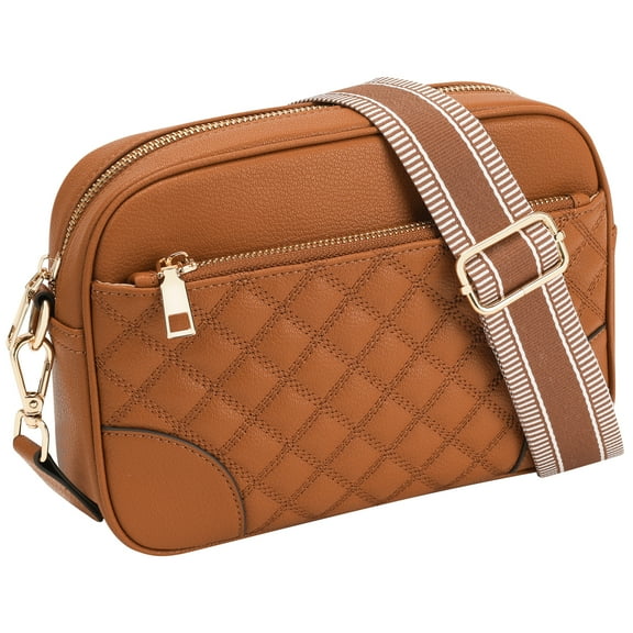 Crossbody Bags for Women Trendy Small Crossbody Brown