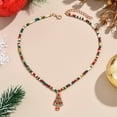 thumbnail image 6 of Beautiful Women's Christmas Necklace Adornment with Colorful Beads and Bohemian Styles Pendant for Fahsion Enthusiasts, 6 of 8