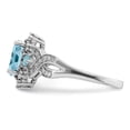 thumbnail image 4 of Sterling Silver Rhodium Diam. & Sky Blue Topaz Ring QR3045LSBT, 4 of 5