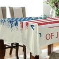 thumbnail image 3 of Coolnut Independence Day Rectangle Tablecloth Spill-Proof Polyester Table Cloth Table Cover for Kitchen Dining Picnic Holiday Party Decoration,60"x120", 3 of 7