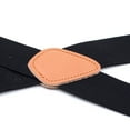 thumbnail image 4 of Bretelles pour Hommes, Bretelles Élastiques Réglables à Dos en X avec Pinces Robustes, Bretelles Mode Confortables pour Pantalons, pour Usage Quotidien, Extérieur, Décontracté, 4 of 8