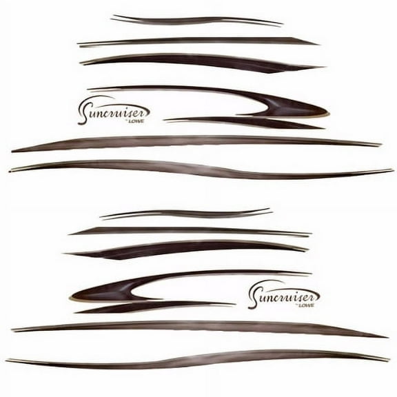 Lowe Pontoon Boat Decal 625522 | Suncruiser Taupe Stickers (Kit)