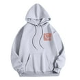 thumbnail image 4 of QUINDOS Hoodies for Women Plus Size Letter Sweatshirts for Women Plus Size Casual Long Sleeve Graphic Crew Neck Pullover Tops, 4 of 4