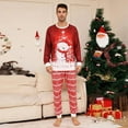 thumbnail image 4 of Xmas Family Matching Clothing Christmas Pajamas 2024 New Year Fashion Green Santa Claus Print Adult Kids Set Baby Romper Pajamas, 4 of 4