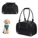 thumbnail image 4 of Transportín para mascotas PetsHome para perros y gatos, plegable, impermeable, de piel sintética, 4 of 8