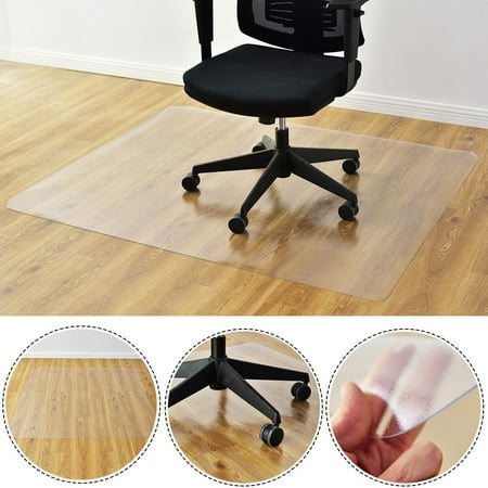 chair floor office mat protector mats wood hard costway floors pvc rated