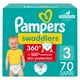 thumbnail image 1 of Pañales Pampers Swaddlers 360, talla 3, 70 unidades, para bebé, 1 of 6
