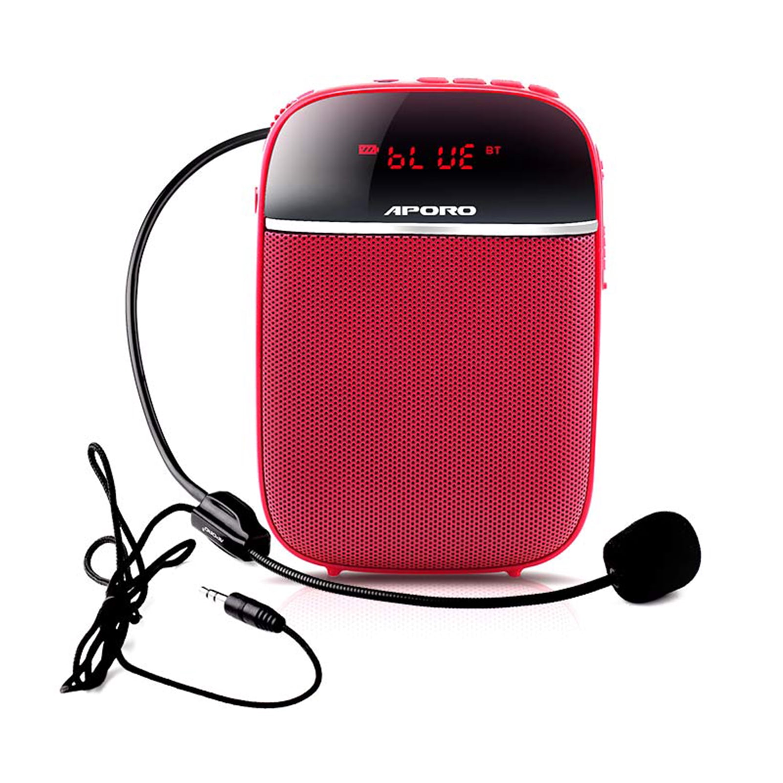 Amplifier,Amplifier With Wired Portable Voice Amplifier Waistband Bt Support Wired Headset Tf Tour Support Waistband Bt Support Bt Tf Headset Amplifier Wired Waistband Bt