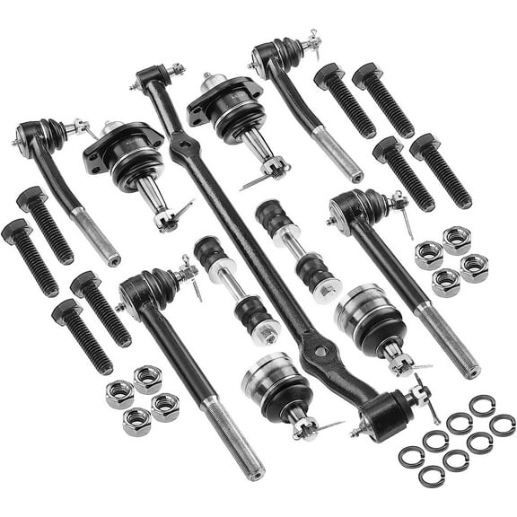 A-Premium 11Pcs Front Suspension Kit Inner Outer Tie Rod End Sway Bar Link Ball Joint Center Link Compatible with Chevrolet Impala Caprice Cadillac Fleetwood Buick Electra LeSabre Oldsmobile Pontiac
