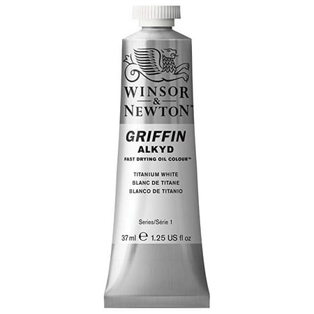 Winsor Newton Colours - Winsor & Newton - Griffin Alkyd Color - 37ml Tube - Titanium White