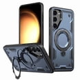 thumbnail image 1 of [PST] Samsung Galaxy A15 Ring Case, Shockproof Magsafe Compatible Kickstand Back Cover with Ring Stand, 1 of 5