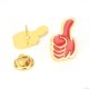 thumbnail image 2 of Blusa de aleación Brooch Pins Creative Thumb's Up con dibujos animados Pi, 2 of 2