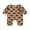 Coffee, variant on Wassery Baby Girls Fall Jumpsuits 6M 12M 18M 24M Newborn Girls Long Sleeve Bear Print Rompers Autumn Onesie Bodysuit Clothing for Infant Girls