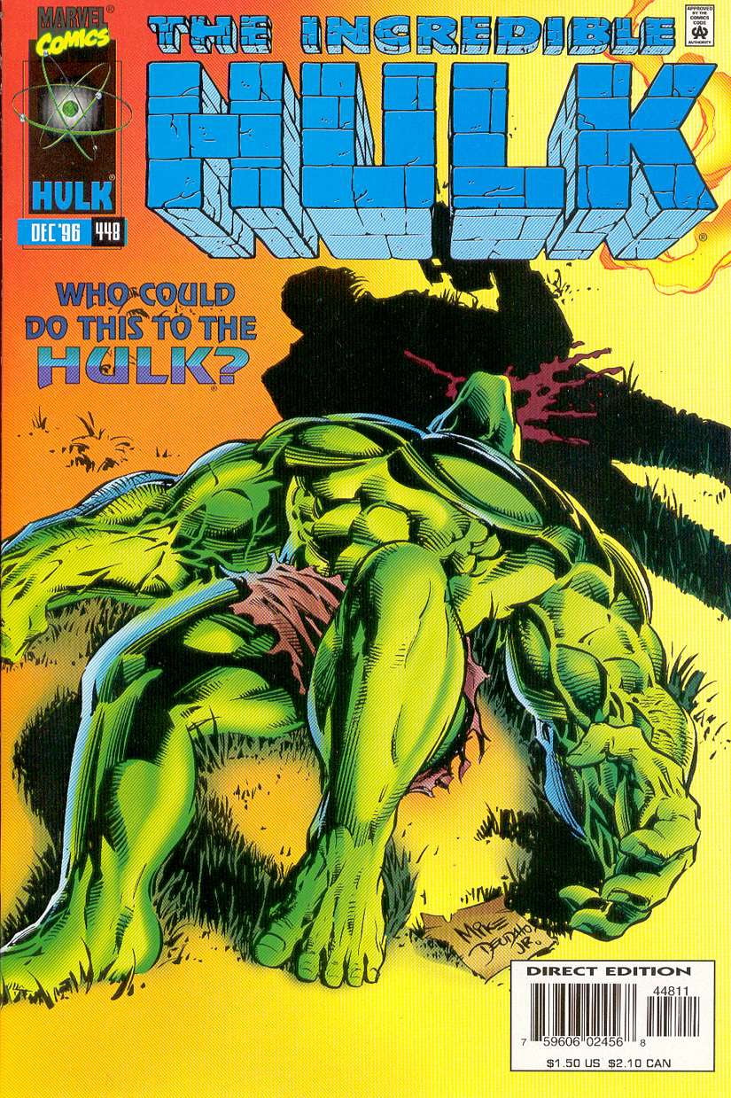 Cover of The Incredible Hulk #448