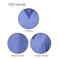 thumbnail image 2 of Dagacci Medical Uniform 4-Way Stretch Unisex Scrub Set, 2 of 3