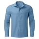 thumbnail image 4 of Camiseta de manga larga con cuello vuelto para hombre a la moda, blusa con botones estampados de verano, camiseta informal Pompotops  oipoqjl49842, 4 of 5