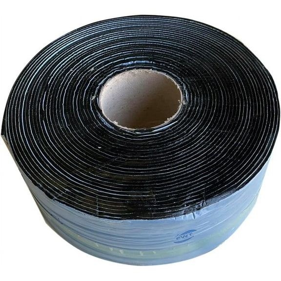 Premium Asphalt Tarmac Parking lot Joint and Crack Sealer Repair Hot-Filler II 50 FT Long (3mm Thick) (3.8 in)