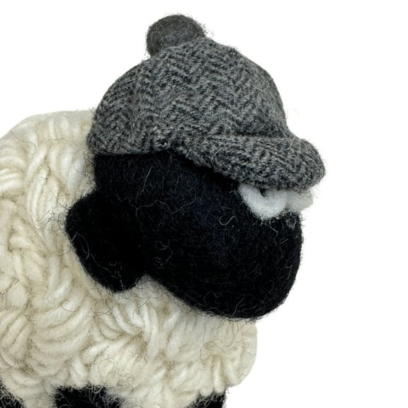 Collectible Knitted Sheep- Sherlock (Medium)
