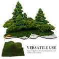 thumbnail image 4 of WASHWEPE Fake Grass Mat Artificial Grass Mat Rug Plastic for Miniature Landscapes 1Set, 4 of 8