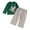 Green, variant on Gerichy Toddler Baby Boy Clothes Fall Winter Outfit, Toddler Boys Fall Outfits Embroidery Long Sleeve Sweatshirts Long Pants 2Pcs Clothes Set