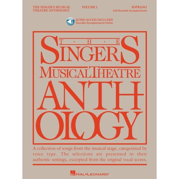 Singer's Musical Theatre Anthology (Song Singer's Musical Theatre Anthology - Volume 1: Soprano Book/Online Audio, (Paperback)