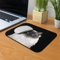 thumbnail image 5 of WIRESTER 8.66x7.08 in Rectangle Mouse Pad with Non-Slip Rubber Base for Computers, Laptop, Office & Home - Seal Point Ragdoll Cat, 5 of 5