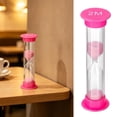 thumbnail image 2 of Sand Timer Colorful Hourglass Timer 30sec/1min/3mins/5mins/10mins Sand Clock Timer for Homework Board Games Meditation Timing, 2 of 8