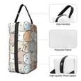 thumbnail image 3 of Goofa Lovely Bear Printed Toiletry Bag with Handle,Large Capacity Travel Makeup Cosmetic Bag for Women, Carry on Airport Airline Compliant Bag, 3 of 9
