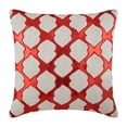 thumbnail image 1 of Housses de Coussin, Housses de Coussin Décoratives Rouges 16x16 Pouces (40x40 cm), Housse de Coussin en Faux Cuir, Abstrait, Motif, Moderne - Tout Temps Rouge, 1 of 3