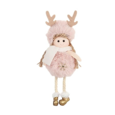 

Christmas Angel Plush Doll Pendant Xmas Tree Hanging Decoration Party Ornaments Christmas Doll Christmas Gift