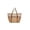 Khaki, variant on Colorful Mesh Beach Pouch Bag, Lightweight Portable Tote, Breathable Storage Carrier, Durable Casual Bag for Home Travel Office Picnic Work Daily Use