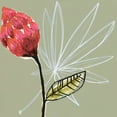 thumbnail image 2 of Goldberger, Jennifer 15x15 Gold Ornate Wood Framed with Double Matting Museum Art Print Titled - Tropic Botanicals II, 2 of 4